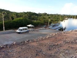 Rampa da Dársena Montante: para embarcações com menos de 6 toneladas.