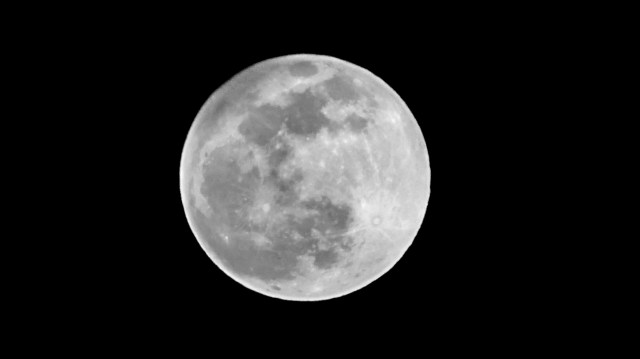 A Super Lua fotografada do Sitio Pimental